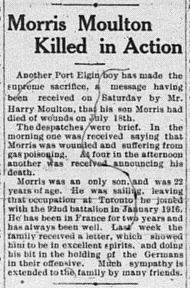 Port Elgin Times, July 24, 1918